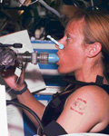 Kathryn Hire on Astronaut Lung Function Experiment (ALFE) STS-90