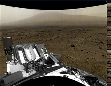 Mars Curiosity Rover in a billion pixels.